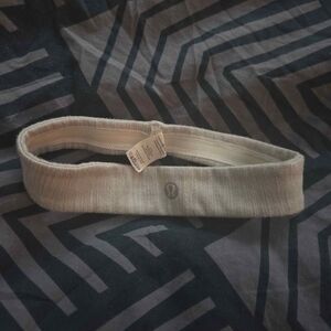 Lululemon Cream Headband